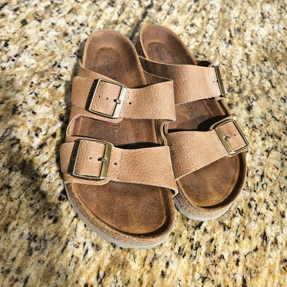 Birkenstock  Tan Sandals, EU37, US(7)